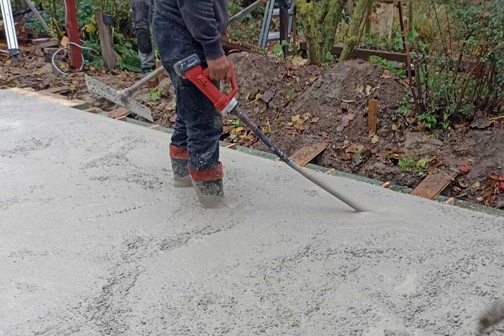 Beton verdichten